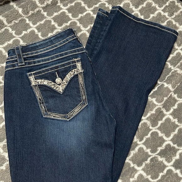 Semi new Miss Me’s. You can’t wear what doesn’t fit anymore. - Picture 1 of 1